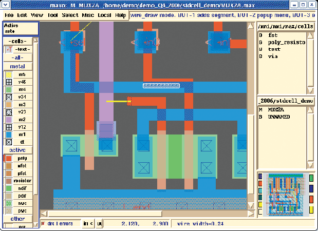 Interactive DRC error